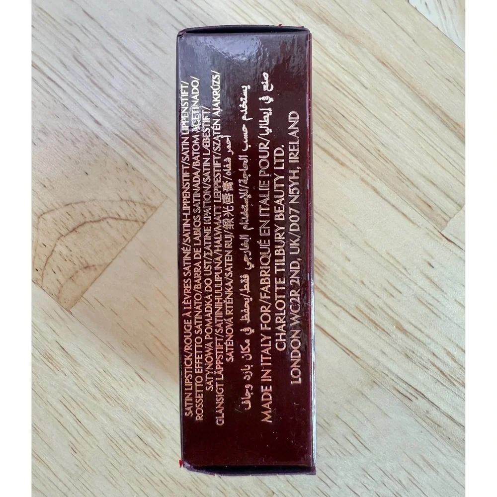 NWT NIB Charlotte Tilbury K.I.S.S.I.N.G Lipstick (Nude Kate) - Picture 6 of 14